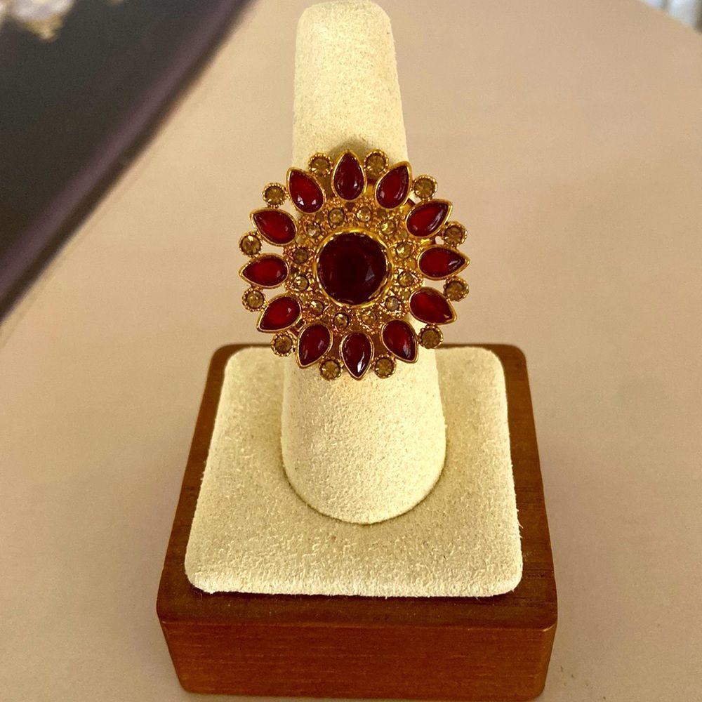 Mandala Gold Ring